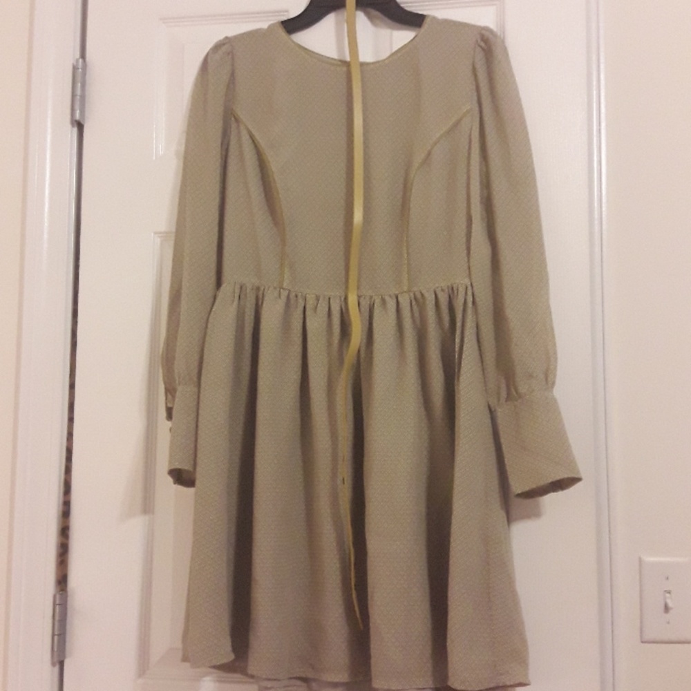 Darling Brand Dress Size Medium Mustard